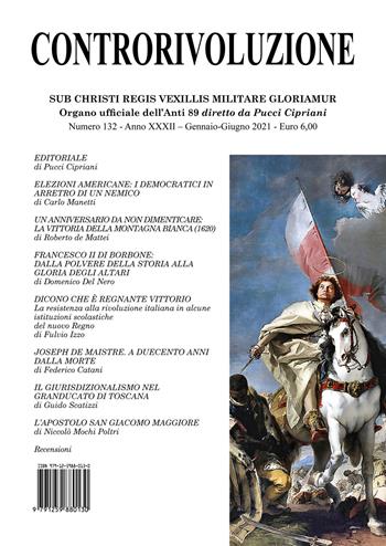 Controrivoluzione (2021). Vol. 132  - Libro Tabula Fati 2021 | Libraccio.it