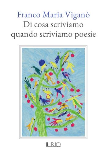 Di cosa scriviamo quando scriviamo poesie - Franco Maria Viganò - Libro Il Rio 2024 | Libraccio.it