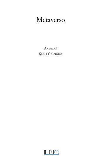 Metaverso  - Libro Il Rio 2026, Parole performative | Libraccio.it