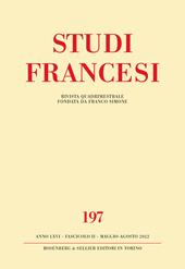 Studi francesi. Vol. 197: La loupe du lecteur. Proust et les enjeux de la lecture