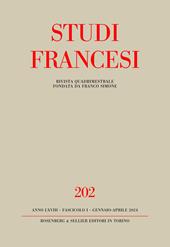 Studi francesi. Vol. 202