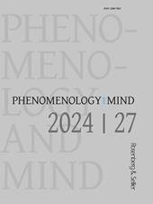 Phenomenology and mind (2024). Vol. 27: Structural injustice: reflections on social groups, identity and intersectionality