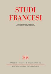 Studi francesi. Vol. 203: Agrippa d'Aubigné poète du «Printemps»