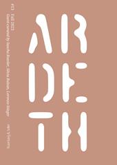 Ardeth. Vol. 13: Energy landscapes. Spatial Agencies of Energy Transition
