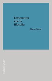 Letteratura che fa filosofia