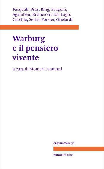 Warburg e il pensiero vivente  - Libro Ronzani Editore 2022, Engrammasaggi | Libraccio.it