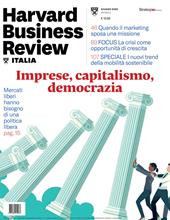 Harvard Business Review Italia (2020). Vol. 6