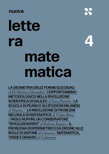 Nuova lettera matematica. Vol. 4  - Libro Scienza Express 2024 | Libraccio.it
