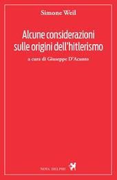 Alcune considerazioni sulle origini dell'hitlerismo