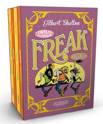 Freak brothers. Cofanetto completo - Gilbert Shelton, Dave Sheridan - Libro COMICON Edizioni 2024, Fondamentali | Libraccio.it