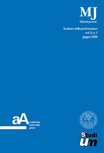 Mimesis journal. Vol. 9/1  - Libro Accademia University Press 2021 | Libraccio.it