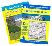 Tour du Mont Rose. Ediz. multilingue. Con cartina 1:50.000