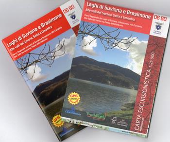 Laghi Suviana e Brasimone. Alte Valli del Savena, Setta e Limentra. Con mappa escursionistica  - Libro L'Escursionista 2022 | Libraccio.it
