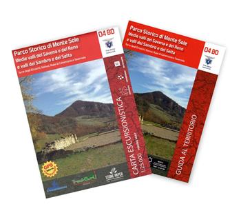 Parco storico di Monte Sole. Carta dei sentieri 1:25000. Con guida al territorio. Con Carta geografica ripiegata  - Libro L'Escursionista 2025 | Libraccio.it