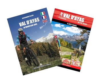 Val d'Ayas in MTB. Ediz. italiana, inglese e francese. Con carta 1:25.000 - Alessandro Plater - Libro L'Escursionista 2023 | Libraccio.it