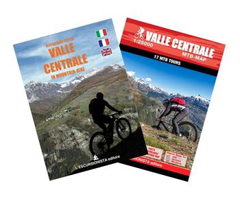 Valle Centrale in mountain-bike. Con cartina 1:25000 - Alessandro Plater - Libro L'Escursionista 2023 | Libraccio.it