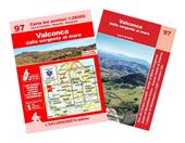 Valconca. Dalla sorgente al mare. Con guida escursionistica. Con carta 1:25.000
