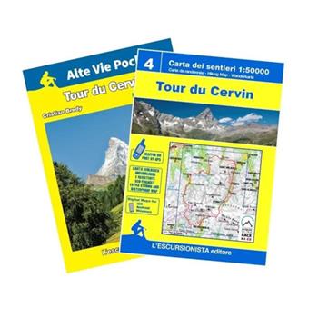 Tour du Cervin. Guida escursionistica. Ediz. italiana, inglese e francese. Con carta escursionistica 1:25000 - Cristian Bredy - Libro L'Escursionista 2025, Alte Vie Pocket | Libraccio.it