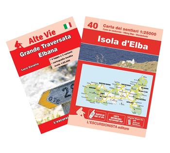 Isola d'Elba. Grande traversata elbana. Guida Trekking Week-end. Con carta escursionistica 1:25000 - Luca Zavatta - Libro L'Escursionista 2024, Alte vie | Libraccio.it