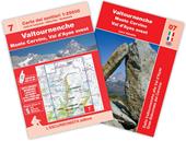 Valtournenche, Monte Cervino, Val D'Ayas Ovest. Carta Dei Sentieri 1:25000. Dalla Valtournenche alla Val d'Ayas, Gran Balconata del Cervino. Ediz. illustrata. Con Carta geografica ripiegata