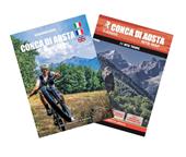 Conca di Aosta in mountain bike. Carta dei sentieri 1:25000. Con guida ai percorsi. Ediz. multilingue. Con Carta geografica ripiegata