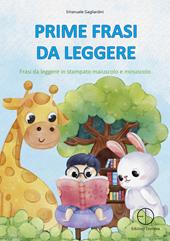 Prime frasi da leggere. Frasi da leggere in stampato maiuscolo e minuscolo