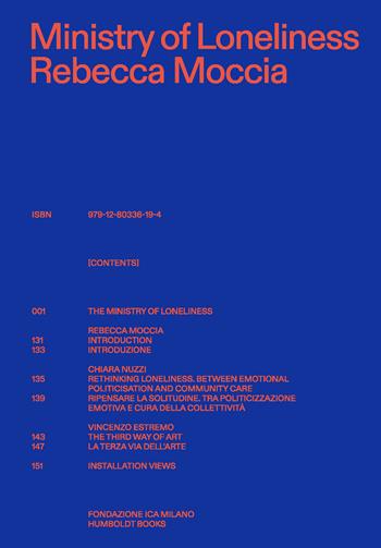Ministry of Loneliness. Ediz. italiana e inglese - Rebecca Moccia - Libro Humboldt Books 2023, Artist's travel | Libraccio.it