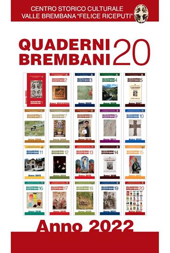Quaderni brembani (2022). Vol. 20  - Libro Corponove 2021 | Libraccio.it