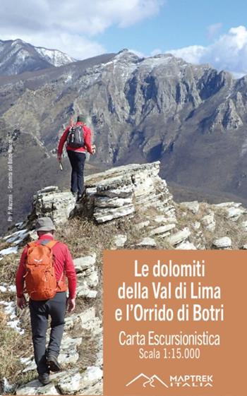 Le Dolomiti della Val di Lima e l'Orrido di Botri. Carta escursionistica  - Libro MapTrek Italia 2021 | Libraccio.it