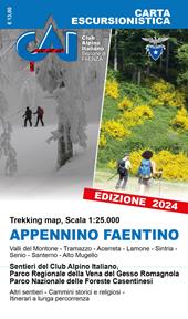 Carta escursionistica dell'Appennino Faentino 1:25.000