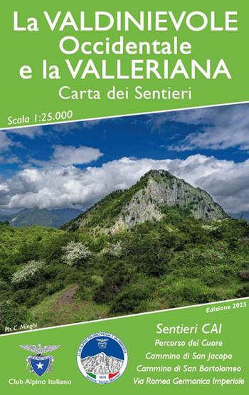La Valdinievole occidentale e la Valleriana. Carta dei sentieri. Ediz. integrale - Club Alpino Italiano - Sezione di Pescia - Libro MapTrek Italia 2024 | Libraccio.it