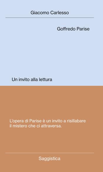 Goffredo Parise. Un invito alla lettura - Giacomo Carlesso - Libro Digressioni Editore 2022 | Libraccio.it