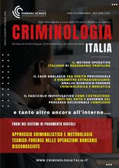 Criminologia Italia (2026). Vol. 4