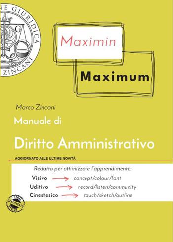 Manuale di diritto amministrativo - Marco Zincani - Libro Formazione Giuridica 2026, Maximin | Libraccio.it
