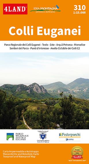 Colli Euganei 1:15000  - Libro 4Land 2022 | Libraccio.it