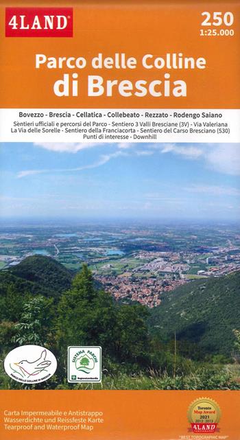 Parco delle colline di Brescia  - Libro 4Land 2023 | Libraccio.it
