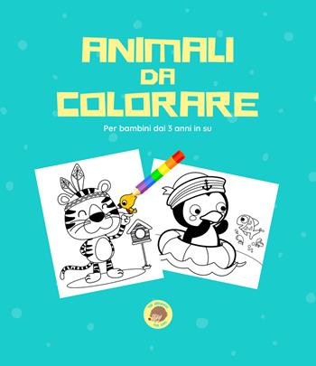 Animali da colorare. Ediz. illustrata - Andrea Ferraro - Libro La Gazza Edizioni 2020 | Libraccio.it
