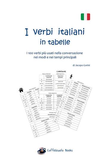 I verbi italiani in tabelle. I 100 verbi più usati nella conversazione nei modi e nei tempi principali - Jacopo Gorini - Libro La Gazza Edizioni 2019 | Libraccio.it