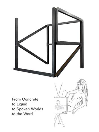 From concrete to liquid to spoken worlds to the word. Ediz. illustrata - Andrea Bellini, Mathieu Copeland, Carla Demierre - Libro Lenz Press 2022 | Libraccio.it