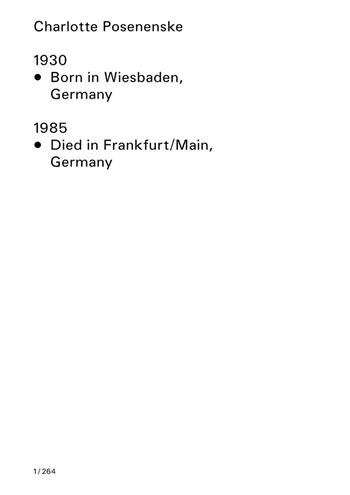 Charlotte Posenenske. Installation views. Ediz. illustrata  - Libro Lenz Press 2025 | Libraccio.it