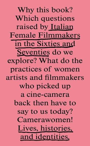 Italian female filmmakers in the Sixties and Seventies: lives, histories, and identities. Ediz. illustrata  - Libro Lenz Press 2026 | Libraccio.it
