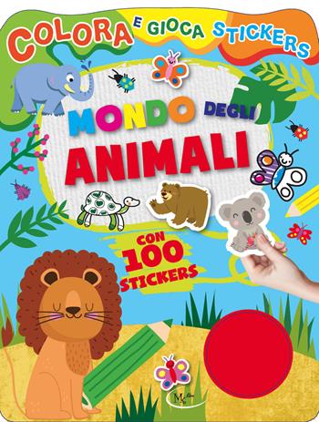 Mondo degli animali  - Libro Mklibri 2022, Colora gioca sticker | Libraccio.it