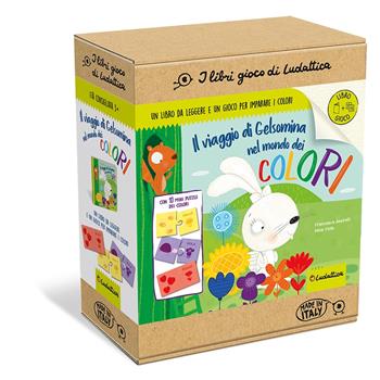 Il viaggio di Gelsomina nel mondo dei colori. Ediz. a colori. Con gioco di associazione logica sagomato  - Libro Ludattica 2022, I libri gioco di Ludattica | Libraccio.it