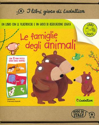 Le famiglie degli animali. Ediz. a colori. Con 10 mini puzzle - Sandra Lis - Libro Ludattica 2022, I libri gioco di Ludattica | Libraccio.it