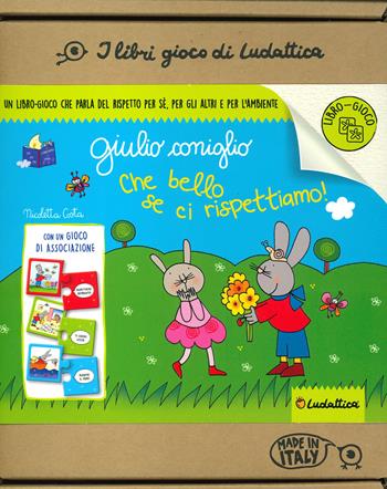 Che bello se ci rispettiamo! Giulio Coniglio. I libri gioco di Nic. Ediz. a colori. Con gioco di associazione - Nicoletta Costa - Libro Ludattica 2022 | Libraccio.it