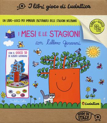 I mesi e le stagioni con l'albero Giovanni. Ediz. a colori. Con 12 gettoni. Con gioco da assemblare - Nicoletta Costa - Libro Ludattica 2023 | Libraccio.it