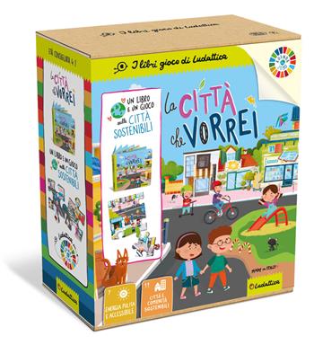 La città che vorrei. Agenda 2030. Ediz. a colori. Con puzzle  - Libro Ludattica 2023, Ludattica per Agenda 2030 | Libraccio.it
