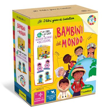 Bambini dal mondo. Agenda 2030. Ediz. a colori. Con 24 tessere sagomate - Nina Viola - Libro Ludattica 2023, Ludattica per Agenda 2030 | Libraccio.it