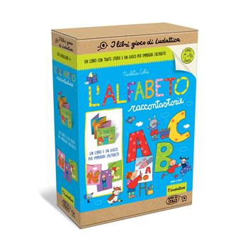 L'alfabeto raccontastorie. I libri gioco di Nic. Ediz. a colori. Con Gioco - Nicoletta Costa - Libro Ludattica 2023, I libri gioco di Ludattica | Libraccio.it