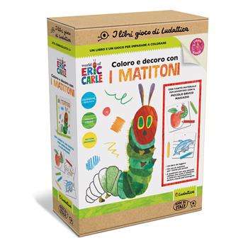 Coloro e decoro con i matitoni. I libri gioco del piccolo Bruco Maisazio. Con 6 quadretti e 4 matite  - Libro Ludattica 2023 | Libraccio.it